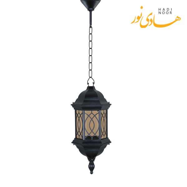 چراغ آویز بیتانور مدل شش ضلعی طرح دار Bi-56T101