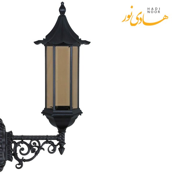 چراغ دیواری با شاخه J بیتانور مدل شش ضلعی چتری بلند Bi-56BCH05