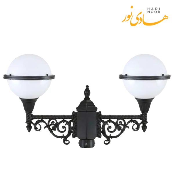چراغ پارکی دو شاخه با شاخه J بیتانور مدل سها Bi-6225