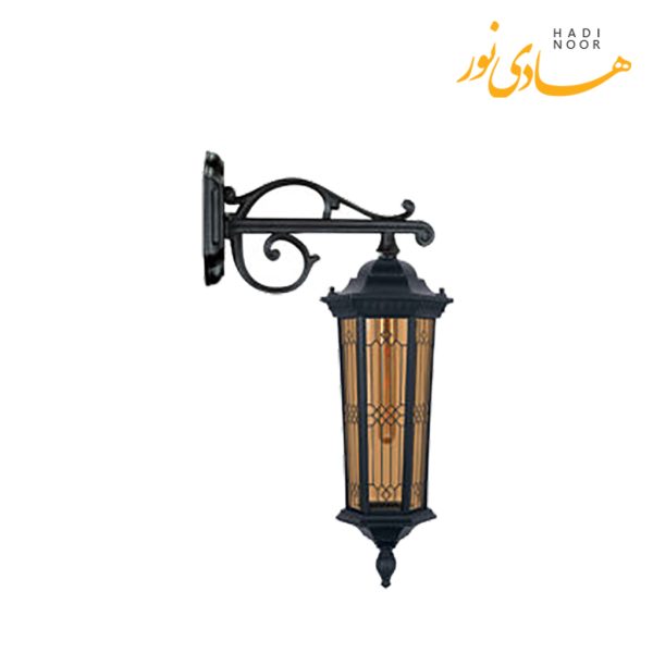 چراغ دیواری تکشیدفام با شاخه T مدل سورن طرح دار TaT-11