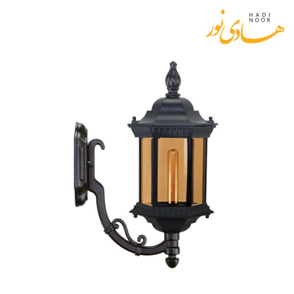 چراغ دیواری تکشیدفام با شاخه L مدل سورنا کوتاه TaSH-13